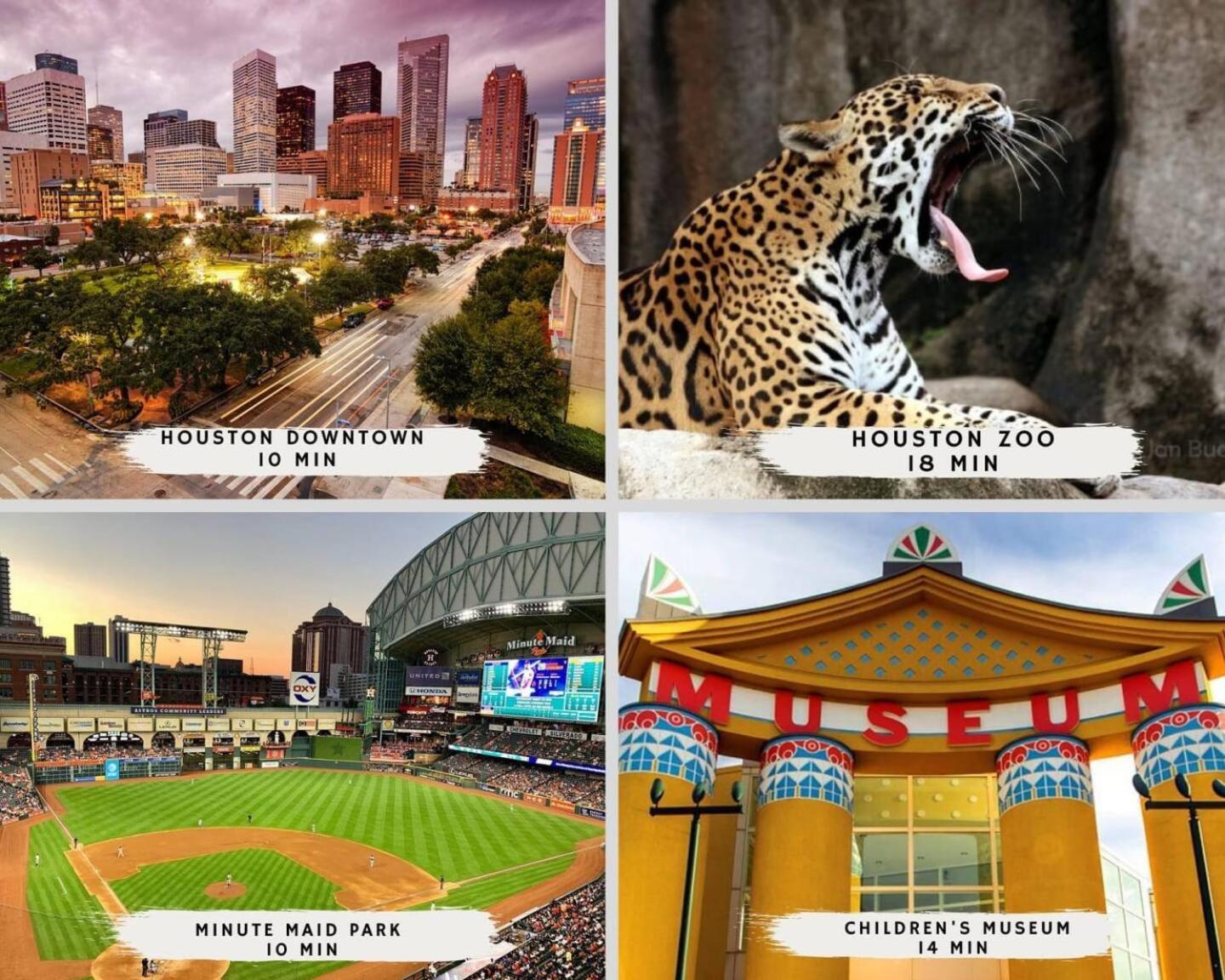 Centrally Located Houston Retreat! Sleeps 8, 10 Min To Downtown, Free Parking 外观 照片